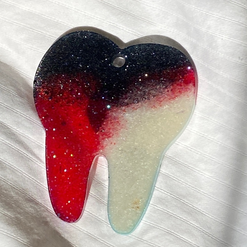 Handmade Resin Tooth Magnet